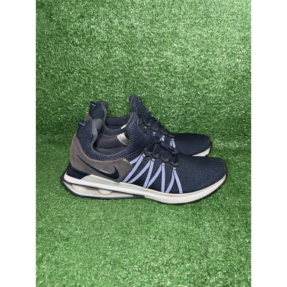 Nike Shox Gravity Mens Size 12 Navy Blue Running Shoes Comfort Walking Sneakers